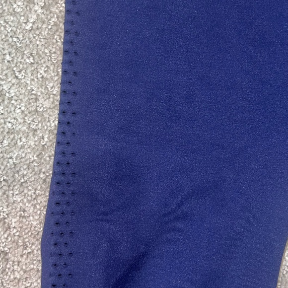 NWOT FP Movement Good Karma Ribbed Biker Shorts XS/S Navy - Picture 9 of 12